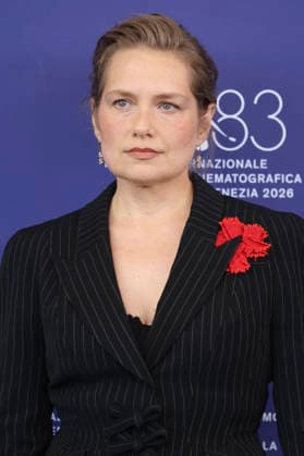 Merritt Wever at the photocall for the movie *Primetime* at the 2026 Venice Biennale, the 83rd Venice International Film Festival, at the Palazzo del Casino in Venice, September 5, 2026 Foto:xD.xBedrosianx xFuturexImagex primetime_6904