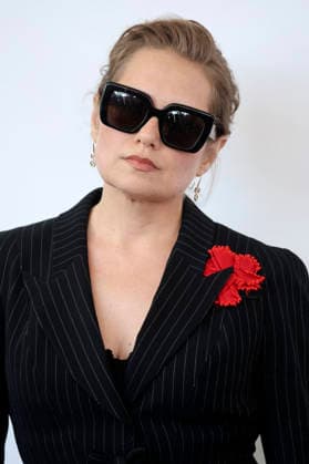Merritt Wever at the photocall for the film *Primetime* at the 2026 Venice Biennale—the 83rd Venice International Film Festival—at the Palazzo del Casino in Venice, September 5, 2026 Foto:xD.xBedrosianx xFuturexImagex primetime_6896