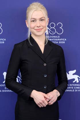 Phoebe Bridgers at the photocall for the movie *Primetime* at the 2026 Venice Biennale—the 83rd Venice International Film Festival—at the Palazzo del Casino in Venice, September 5, 2026 Foto:xD.xBedrosianx xFuturexImagex primetime_6934