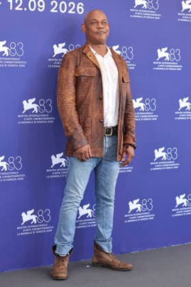 Bokeem Woodbine at the photocall for the film *Primetime* at the 2026 Venice Biennale, the 83rd Venice International Film Festival, at the Palazzo del Casino in Venice, September 5, 2026 Foto:xD.xBedrosianx xFuturexImagex primetime_6939