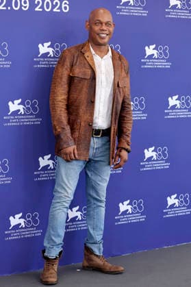 Bokeem Woodbine at the photocall for the film *Primetime* at the 2026 Venice Biennale, the 83rd Venice International Film Festival, at the Palazzo del Casino in Venice, September 5, 2026 Foto:xD.xBedrosianx xFuturexImagex primetime_6941