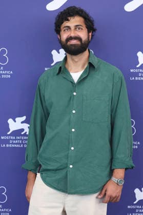 Ajon Singh at the photo call for the film *Primetime* at the 2026 Venice Biennale, the 83rd Venice International Film Festival, at the Palazzo del Casino in Venice, September 5, 2026 Foto:xD.xBedrosianx xFuturexImagex primetime_6958