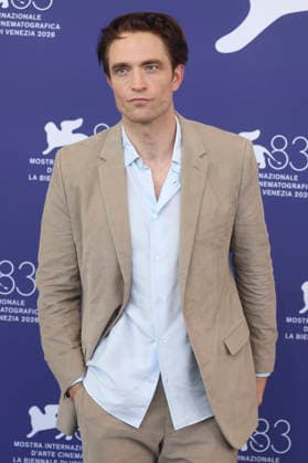 Robert Pattinson at the photocall for the movie *Primetime* at the 2026 Venice Biennale, the 83rd Venice International Film Festival, at the Palazzo del Casino in Venice, September 5, 2026 Foto:xD.xBedrosianx xFuturexImagex primetime_6966