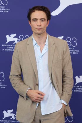 Robert Pattinson at the photocall for the movie *Primetime* at the 2026 Venice Biennale, the 83rd Venice International Film Festival, at the Palazzo del Casino in Venice, September 5, 2026 Foto:xD.xBedrosianx xFuturexImagex primetime_6968