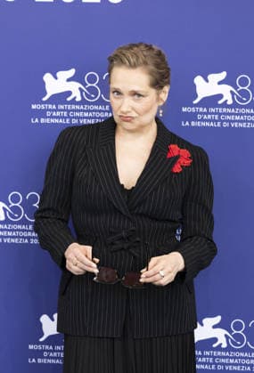 Primetime Photocall - The 83rd Venice International Film Festival VENICE, ITALY - SEPTEMBER 05: Merritt Wever attends the Primetime Photocall during the 83rd Venice International Film Festival at Palazzo del Casino on September 05, 2026 in Venice, Italy. Primo Barol Anadolu Venice Italy. Editorial use only. Please get in touch for any other usage.  Copyright: x2026xAnadoluxPrimoxBarolx