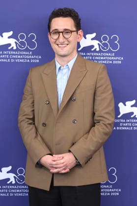Lance Oppenheim at the photocall for the movie *Primetime* at the 2026 Venice Biennale—the 83rd Venice International Film Festival—at the Palazzo del Casino in Venice, September 5, 2026 Foto:xD.xBedrosianx xFuturexImagex primetime_6993