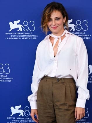 IPA88146187 - Venice, 83rd Venice International Film Festival 2026 - Day 4. Photocall for the film It Will Happen Tonight. Pictured: Jasmine Trinca  Copyright: xAlbertoxTerenghix xPoolxPhotoxEventsx08x 88146187