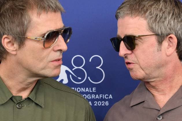 September 5, 2026, Venice, Rome, Italy: The Gallagher brothers, Liam and Noel of the band Oasis, during the photocall for the film Oasis: Don t Look Back in Anger, at the 83rd Venice Film Festival. Venice, September 5, 2026 Venice Italy  - ZUMAa289 20260905_zia_a289_179 Copyright: xMariaxLauraxAntonellix xAgfx