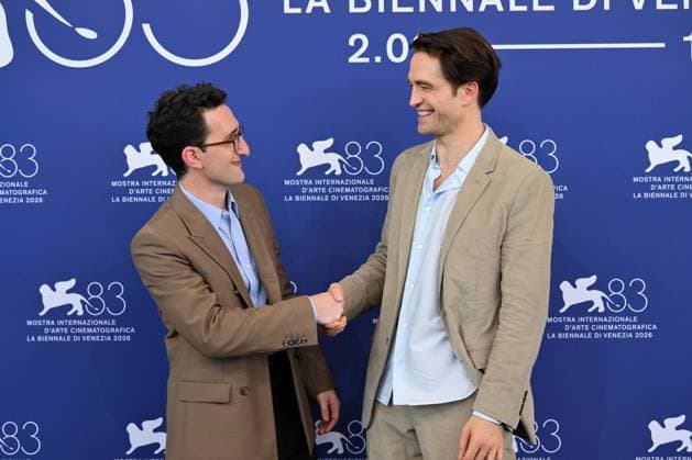 September 5, 2026, Venice, Rome, Italy: Lance Oppenheim and Robert Pattinson during the photocall for the film Primetime, 83rd Venice International Film Festival, Venice, September 5, 2026 Venice Italy  - ZUMAa289 20260905_zia_a289_186 Copyright: xMlax xAgfx