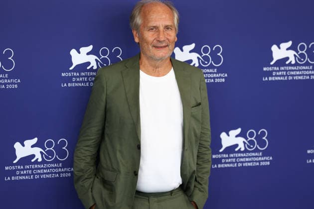 September 5, 2026, Venice Lido, Veneto, Italy: HIPPOLYTE GIRARDOT during the It Will Happen Tonight photocall at the 83rd Venice Film Festival at Sala Grande in Venice Lido, Italy Venice Lido Italy  - ZUMAc179 20260905_zep_c179_085 Copyright: xMickaelxChavetx