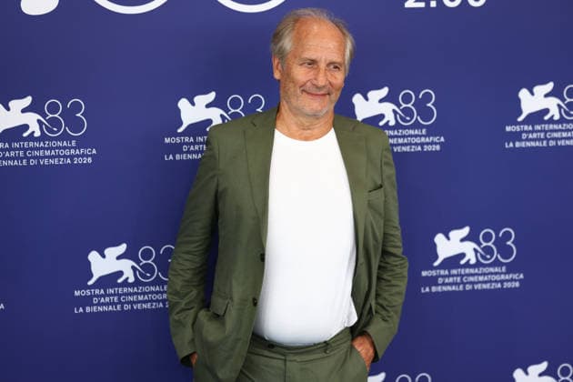 September 5, 2026, Venice Lido, Veneto, Italy: HIPPOLYTE GIRARDOT during the It Will Happen Tonight photocall at the 83rd Venice Film Festival at Sala Grande in Venice Lido, Italy Venice Lido Italy  - ZUMAc179 20260905_zep_c179_086 Copyright: xMickaelxChavetx