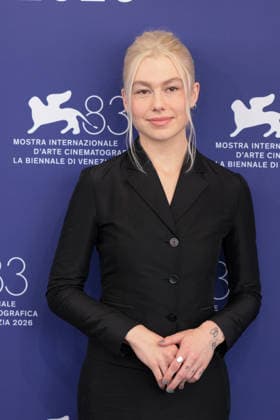 Photocall du film Primetime lors de la 83eme Mostra de Venise Phoebe Bridgers attend the PRIMETIME Photocall during the 83rd Venice International Film Festival at Palazzo del Casino on September 05, 2026 in Venice, Italy during International Film Festival, Venezia Italia  Copyright: xKazukoxWakayamax