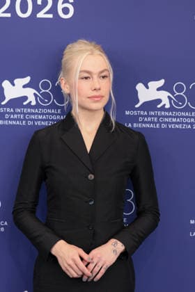 Photocall du film Primetime lors de la 83eme Mostra de Venise Phoebe Bridgers attend the PRIMETIME Photocall during the 83rd Venice International Film Festival at Palazzo del Casino on September 05, 2026 in Venice, Italy during International Film Festival, Venezia Italia  Copyright: xKazukoxWakayamax
