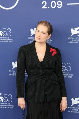 Photocall du film Primetime lors de la 83eme Mostra de Venise Merritt Wever attend the PRIMETIME Photocall during the 83rd Venice International Film Festival at Palazzo del Casino on September 05, 2026 in Venice, Italy during International Film Festival, Venezia Italia  Copyright: xKazukoxWakayamax