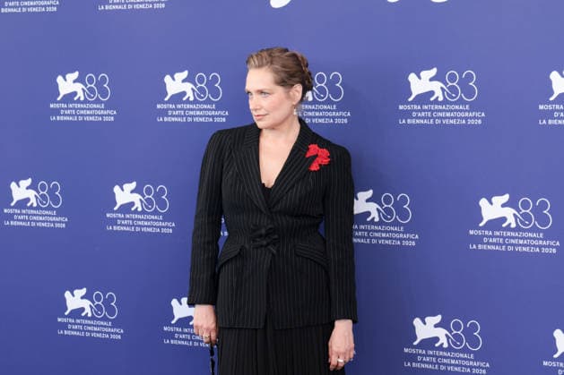 Photocall du film Primetime lors de la 83eme Mostra de Venise Merritt Wever attend the PRIMETIME Photocall during the 83rd Venice International Film Festival at Palazzo del Casino on September 05, 2026 in Venice, Italy during International Film Festival, Venezia Italia  Copyright: xKazukoxWakayamax