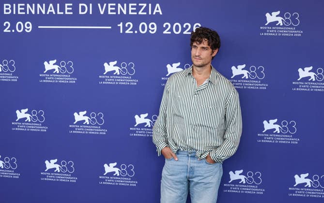 (260905) -- VENICE, Sept. 5, 2026 -- Actor Louis Garrel poses during the photocall for the film It Will Happen Tonight at the 83rd Venice International Film Festival in Venice, Italy, Sept. 5, 2026. ) ITALY-VENICE-FILM FESTIVAL-IT WILL HAPPEN TONIGHT-PHOTOCALL WangxKaiyan 