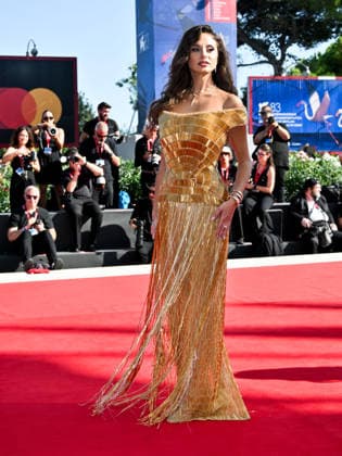 IPA88148515 - Venice, 83rd Venice International Film Festival 2026 Night 4. Red carpet for the film Primetime. Pictured: Carina Zavline  Copyright: xSimonexComix xPoolxPhotoxEventsx08x 88148515