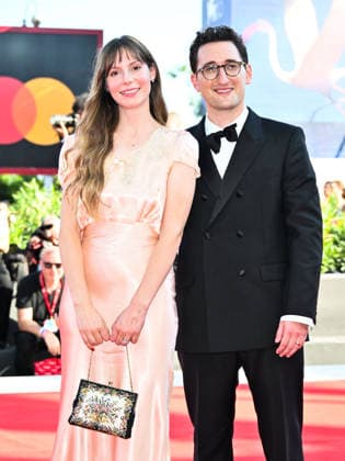 IPA88152275 - Venice, 83rd Venice International Film Festival 2026 - Night 4. Red carpet for the film Primetime. Pictured: Abigail Abbey Rowe, Lance Oppenheim  Copyright: xSimonexComix xPoolxPhotoxEventsx08x 88152275