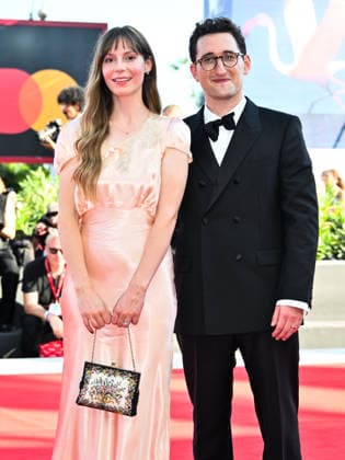 IPA88152276 - Venice, 83rd Venice International Film Festival 2026 - Night 4. Red carpet for the film Primetime. Pictured: Abigail Abbey Rowe, Lance Oppenheim  Copyright: xSimonexComix xPoolxPhotoxEventsx08x 88152276