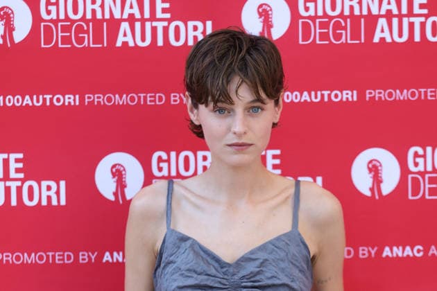 Venice 2026 Miu Miu Women s Tales NB Emma Corrin attending the Miu Miu Women s Tales Photocall as part of the 83th Venice International Film Festival at the Lido in Venice, Italy on September 05, 2026. Photo by Nasser Berzane ABACAPRESS.COM Venice Italy  Copyright: xBerzanexNasser ABACAx