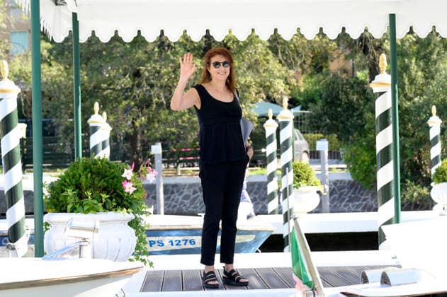 Francesca Archibugi arriving at the pier of the Hotel Excelsior at the 2026 Venice Biennale 83rd Venice International Film Festival Venice, September 5, 2026 Foto:xA.xM.xTinghinox xFuturexImagex archibugi_6901