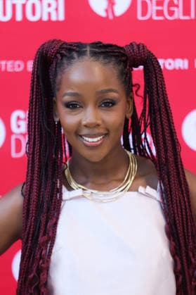 Venice 2026 Miu Miu Women s Tales NB Thuso Mbedu attending the Miu Miu Women s Tales Photocall as part of the 83th Venice International Film Festival at the Lido in Venice, Italy on September 05, 2026. Photo by Nasser Berzane ABACAPRESS.COM Venice Italy  Copyright: xBerzanexNasser ABACAx