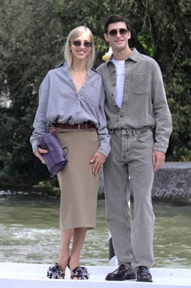 Virna Toppi and Nicola Del Freo upon arrival at the pier of the Hotel Excelsior at the 2026 Venice Biennale 83rd Venice International Film Festival Venice, September 5, 2026 Foto:xA.xM.xTinghinox xFuturexImagex toppi_6912