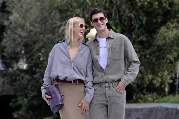 Virna Toppi and Nicola Del Freo upon arrival at the pier of the Hotel Excelsior at the 2026 Venice Biennale 83rd Venice International Film Festival Venice, September 5, 2026 Foto:xA.xM.xTinghinox xFuturexImagex toppi_6917