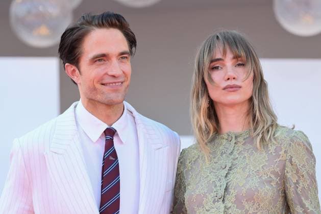 September 5, 2026, Venice, Rome, Italy: Suki Waterhouse and Robert Pattinson on the red carpet for Primetime, 83rd Venice International Film Festival, Venice, September 5, 2026 Venice Italy  - ZUMAa289 20260905_zia_a289_405 Copyright: xMlax xAgfx