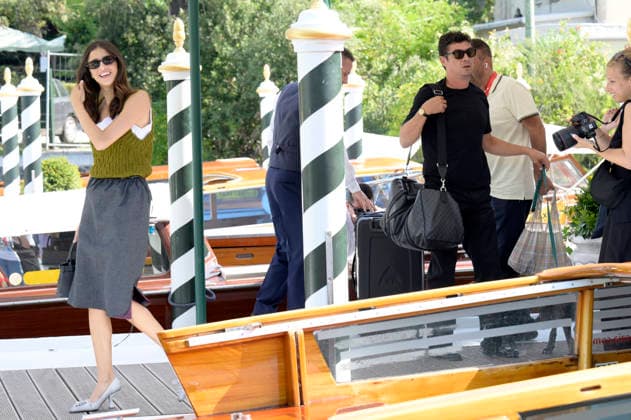 Benedetta Porcaroli and Riccardo Scamarcio arriving at the pier of the Hotel Excelsior at the 2026 Venice Biennale 83rd Venice International Film Festival Venice, September 5, 2026 Foto:xA.xM.xTinghinox xFuturexImagex porcaroli_6902