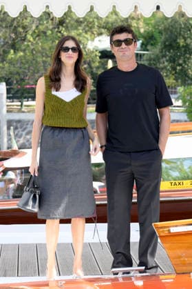 Benedetta Porcaroli and Riccardo Scamarcio arriving at the pier of the Hotel Excelsior at the 2026 Venice Biennale 83rd Venice International Film Festival Venice, September 5, 2026 Foto:xA.xM.xTinghinox xFuturexImagex porcaroli_6903