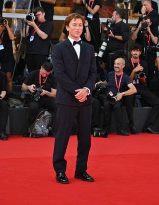 Red Carpet for the film Primetime at the 2026 Venice Film Festival Red Carpet for the film Primetime at the 2026 Venice Film Festival. 05 Sep 2026 Pictured: Skyler Gisondo.  Copyright: xThexMegaxAgencyxMEGAx