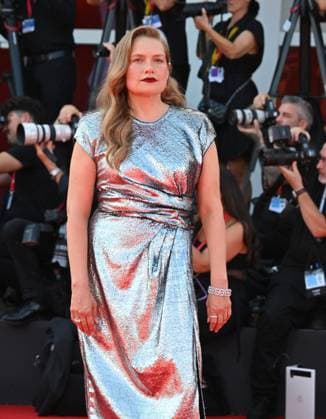 Red Carpet for the film Primetime at the 2026 Venice Film Festival Red Carpet for the film Primetime at the 2026 Venice Film Festival. 05 Sep 2026 Pictured: Merritt Wever.  Copyright: xThexMegaxAgencyxMEGAx