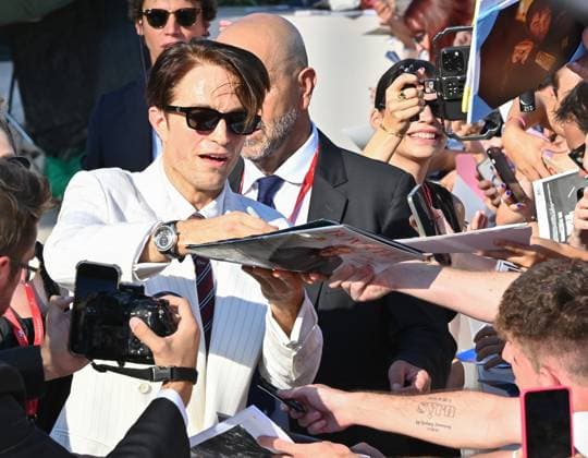 Red Carpet for the film Primetime at the 2026 Venice Film Festival Red Carpet for the film Primetime at the 2026 Venice Film Festival. 05 Sep 2026 Pictured: Robert Pattinson.  Copyright: xThexMegaxAgencyxMEGAx