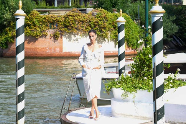 Esmeralda Pimentel arriving at the pier of the Hotel Excelsior at the 2026 Venice Biennale 83rd Venice International Film Festival Venice, September 5, 2026 Foto:xA.xM.xTinghinox xFuturexImagex pimentel_6901