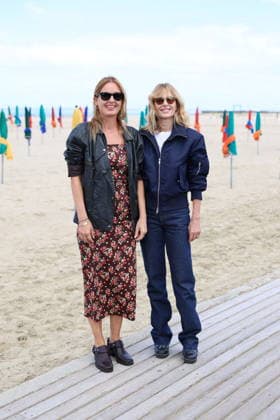 Pascale Arbillot and Agathe Riedinger on the red carpet in Deauville during the 52nd Deauville American Film Festival on September 5, 2026. Denis Guignebourg, Bestimage. Denis Guignebourg, Bestimage. Deauville, France  Copyright: xDenisxGuignebourgx xBestimagexDenisxGuignebourgx xBestimagex