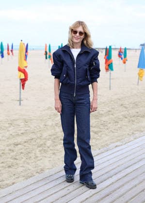 Agathe Riedinger on the red carpet in Deauville during the 52nd Deauville American Film Festival on September 5, 2026. Denis Guignebourg, Bestimage. Denis Guignebourg, Bestimage. Deauville, France  Copyright: xDenisxGuignebourgx xBestimagexDenisxGuignebourgx xBestimagex