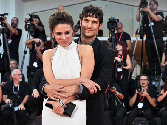 IPA88156424 - Venice, 83rd Venice International Film Festival 2026 - Night 4 - Red Carpet for the film It Will Happen Tonight - Pictured: Louis Garrel, Jasmine Trinca  Copyright: xManuelexMangiarottix xPoolxPhotoxEventsx08x 88156424