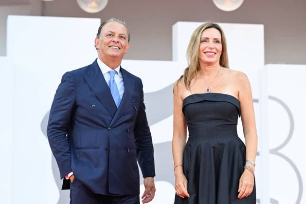 September 5, 2026, Venice, Rome, Italy: Lucia Borgonzoni and Guest during the red carpet of the film SuccederÃ¢oeoÂ¡ questa notte , 83rd Venice International Film Festival, Venice, 05 09 2026 Venice Italy  - ZUMAa289 20260905_zia_a289_537 Copyright: xMlax xAgfx