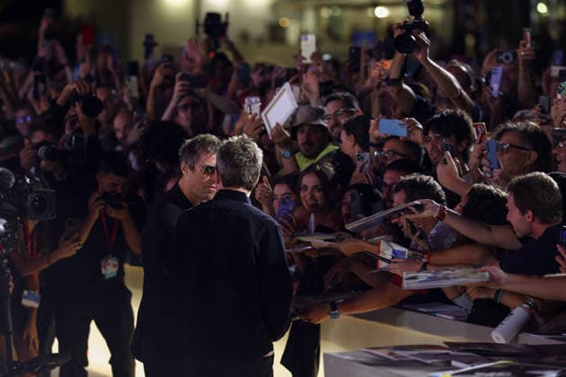 September 5, 2026, Venice Lido, Veneto, Italy: Neil Gallagher and Liam Gallagher are together on the red carpet ahead of the Premiere screening of the movie Oasis: Don t Look Back in Anger at the 83rd Venice Film Festival at Sala Grande in Venice Lido, Italy Venice Lido Italy  - ZUMAc179 20260905_zep_c179_270 Copyright: xMickaelxChavetx