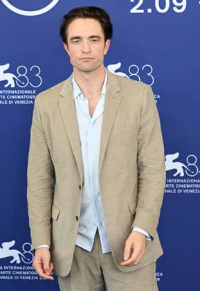 British actor Robert Pattinson attends a photo call for Primetime at the 83rd Venice Film Festival in Venice, Italy on Saturday, September 5, 2026.  VEN20260905149 RUNExHELLESTAD