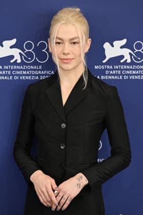 American singer actress Phoebe Bridgers attends a photo call for Primetime at the 83rd Venice Film Festival in Venice, Italy on Saturday, September 5, 2026.  VEN20260905155 RUNExHELLESTAD