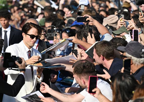 British actor Robert Pattinson attends the premiere of Primetime at the 83rd Venice Film Festival in Venice, Italy on Saturday, September 5, 2026.  VEN20260905164 RUNExHELLESTAD