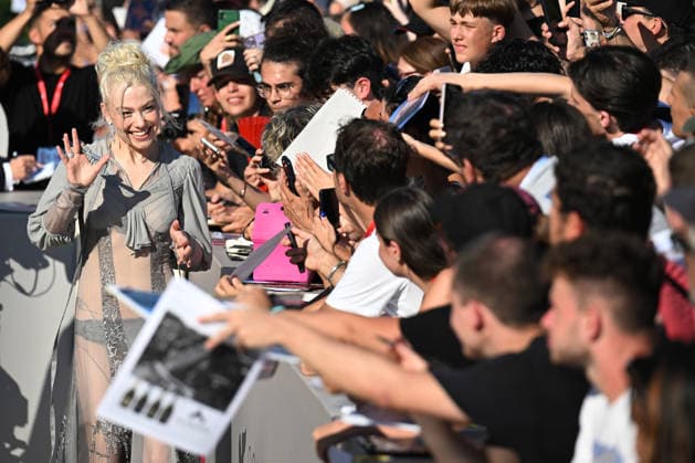 American singer actress Phoebe Bridgers attends the premiere of Primetime at the 83rd Venice Film Festival in Venice, Italy on Saturday, September 5, 2026.  VEN20260905174 RUNExHELLESTAD