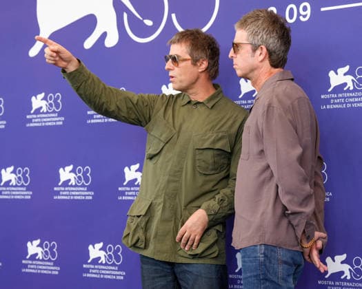 Liam Gallagher and Noel Gallagher attending the Oasis *Don’t Look Back in Anger* photocall during the 83rd Venice International Film Festival on September 5, 2026, in Venice, Italy. Lucia Sabatelli, Venice, Italy  Copyright: xLuciaxSabatellix xBestimagexLuciaxSabatellix xBestimagex