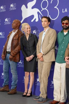 Bokeem Woodbine, Phoebe Bridgers, Robert Pattinson, and Skyler Gisondo attending the Primetime photocall during the 83rd Venice International Film Festival on September 5, 2026, in Venice, Italy. Lucia Sabatelli, Venice, Italy  Copyright: xLuciaxSabatellix xBestimagexLuciaxSabatellix xBestimagex
