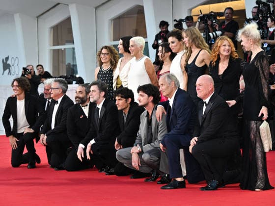 IPA88165380 - Venice, 83rd Venice International Film Festival 2026 - Night 4 - Red Carpet for the film It Will Happen Tonight In the photo: the cast  Copyright: xSimonexComix xPoolxPhotoxEventsx08x 88165380