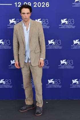 83rd Venice Film Festival Photocall 83rd Venice Film Festival Venice International Film Festival Photocall for the film *Primetime* 459439 September 5, 2026 Venice, Italy Pattinson, Robert  Copyright: xThomasxBohlenx STAR_459439_068