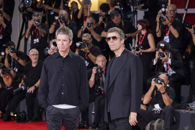 Oasis: Don t Look Back in Anger Screening - The 83rd Venice International Film Festival VENICE, ITALY - SEPTEMBER 05: Noel Gallagher and Liam Gallagher attend the Oasis: Don t Look Back in Anger Screening during the 83rd Venice International Film Festival at Sala Grande on September 05, 2026 in Venice, Italy Primo Barol Anadolu Venice Italy. Editorial use only. Please get in touch for any other usage.  Copyright: x2026xAnadoluxPrimoxBarolx