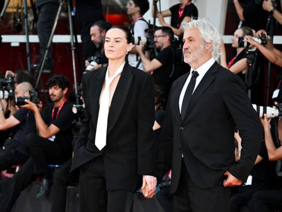 IPA88166070 - Venice, 83rd Venice International Film Festival 2026 - Night 4 - Red Carpet for the film It Will Happen Tonight In the photo: Kasia Smutniak, Domenico Procacci  Copyright: xSimonexComix xPoolxPhotoxEventsx08x 88166070